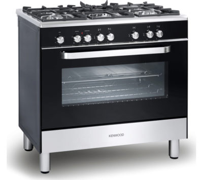 KENWOOD CK305-1 Dual Fuel Range Cooker - Black KENWOOD CK305-1 Dual Fuel Range Cooker - Black